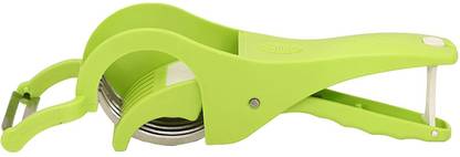 Manjri 2 IN 1 VEGATABLE AND FRUIT SHARP STAINLESS STEEL 5 BLADE CUTTER WITH PEELER 01 Vegetable & Fruit Grater & Slicer