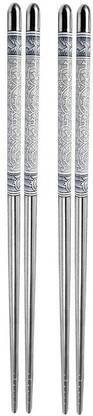 DEAGAN Eating Stainless Steel Chinese, Korean, Japanese Chopstick
