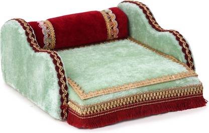 Tool Point 5 No Laddu Gopal Singhasan/Sofa Wooden All Purpose Chowki