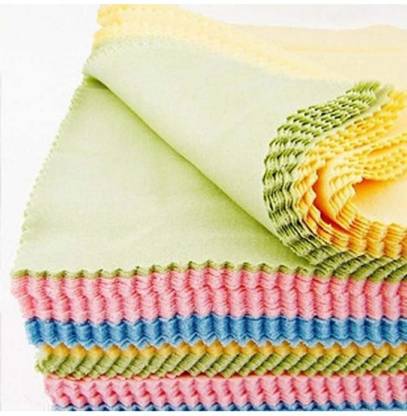 Royalmii 5"X5" 100 pcs of Microfiber Cloth for Mobile/ Tablet/ Laptop Cleaning for Computers, Mobiles, Laptops, Gaming