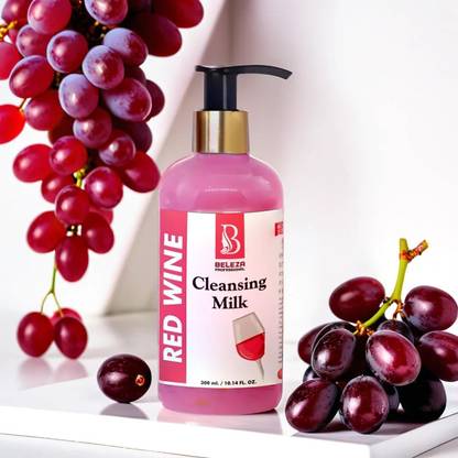Beleza professional Red Wine Cleansing Milk Face Wash