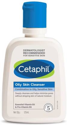 Cetaphil Oily Skin Cleanser , Daily  for Oily, Acne prone Skin , Gentle Foaming, Face Wash