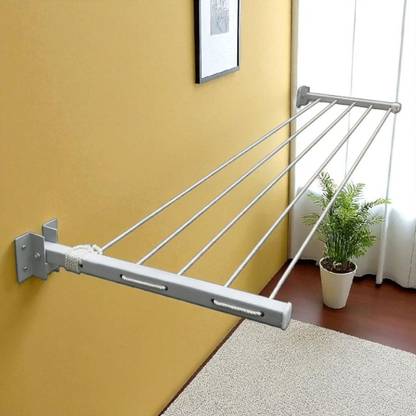 RALVO Steel Wall Cloth Dryer Stand With 40-50 feet rope / 150 kg load capacity Best cloth dryer stand 5 tier hgr 1