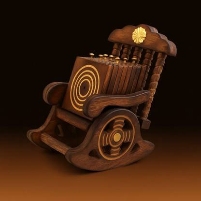 DAIVIKSDECOR Rectangle Wood Coaster Set