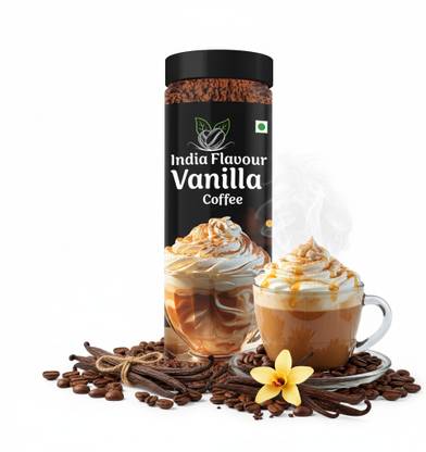 India Flavour Flavoured Instant Hot And Cold Pure Coffee for Relieving Stress Roast & Ground Coffee