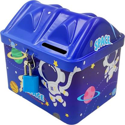 MSN A1 Space Themed Money bank for kids Coin Bank