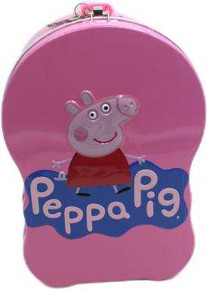 neoinsta shopping Very Beautiful Peppa Pig Metal Money Or Piggy Bank Coin Bank