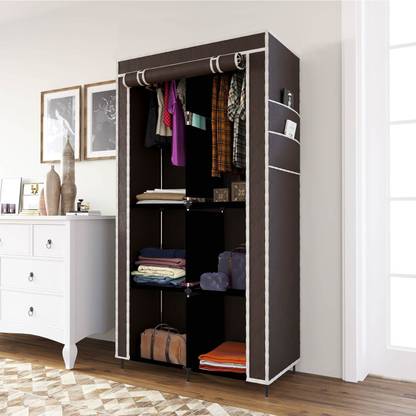 MS MODSTYLE Collapsible Wardrobe for Clothes PP Collapsible Wardrobe