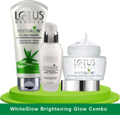 LOTUS HERBALS WhiteGlow Skin Brightening Glow Combo