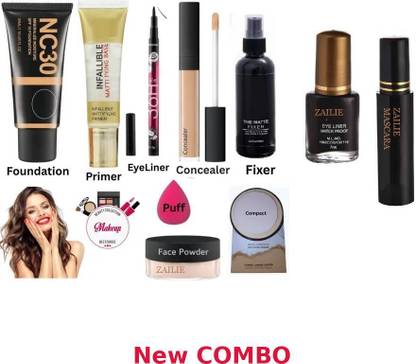 Zailie Makeup Set for a Confident Flawless Look