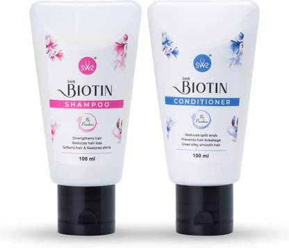 SWR Biotin Shampoo & Conditioner Combo for Strong, Healthy Hair