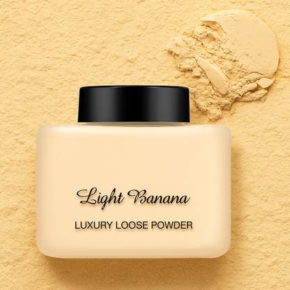 SHEFFO Loose Powder Banana Powder Soft Compact