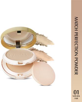 Glam21 Match Perfection Multi-Mineral Powder to Instant Oil Free Velvety Glow | 2-in-1 Compact