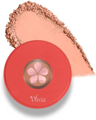 Olivia Waterproof Pan Cake Oil Control Full Coverage Compact - 23 Peach Pie Compact