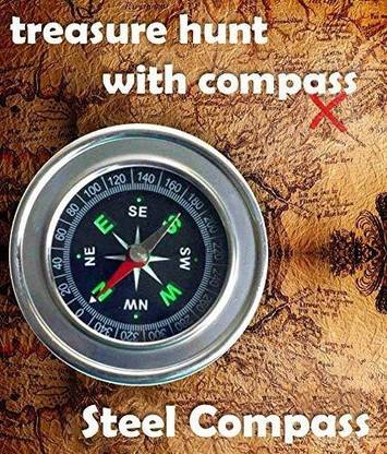 VMT steel compass for treasure hunt Compass