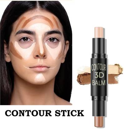 KAIASHA HIGH QUALITY CONCEALER & BRONZE HIGHLIGHTER & CONTOUR STICK Concealer