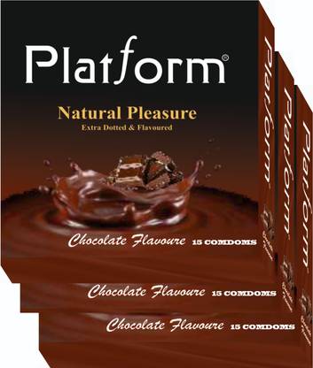 Platform Chocolate Flavored Condoms For Men -15 Pics. Condom