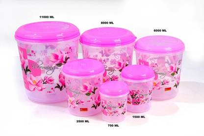 Vmk Plastic Grocery Container  - 11000 ml, 8000 ml, 6000 ml, 2500 ml, 1500 ml, 750 ml