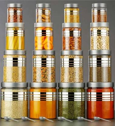 THANKSPLAST Plastic Grocery Container  - 1200 g, 650 ml, 350 ml, 250 ml