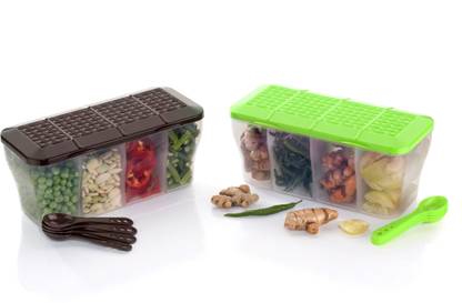 FIT 4 CHEF Polypropylene Fridge Container  - 1800 ml