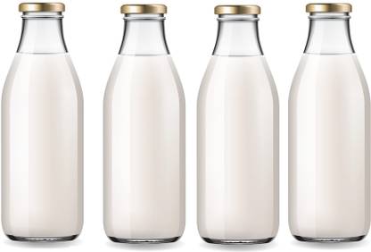 PERIZONE Glass Milk Container  - 500 ml