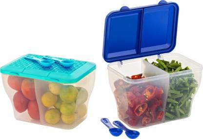 FIT 4 CHEF Polypropylene Fridge Container  - 2000 ml