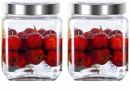 JIGSHTIAL Glass Grocery Container  - 500 ml
