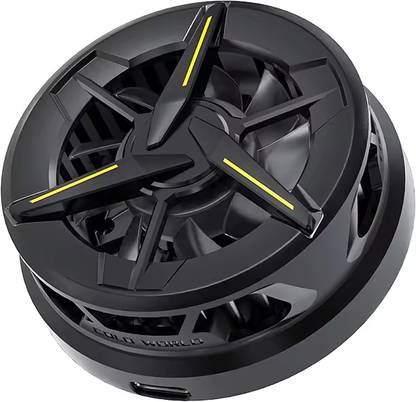Cubonic X Memo CX01 Round Magnetic RGB Light Rapid Cooling Gaming Smartphone Semiconductor Radiator USB Fan