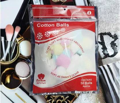 Glamezone Cotton Rounds for Makeup Removal - Hypoallergenic Facial Cleansing Pads