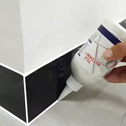 NUCLETRIC Tiles Gap Filler Waterproof Gap Filler Agent Water Resistant Paste for Tiles. Crack Filler