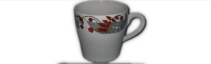 Decka Lite Pack of 6 Ceramic Tea Cups Pack of 6 Ceramic 10081411