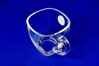 KIRAA Pack of 6 Glass TRANSPERENT CUP