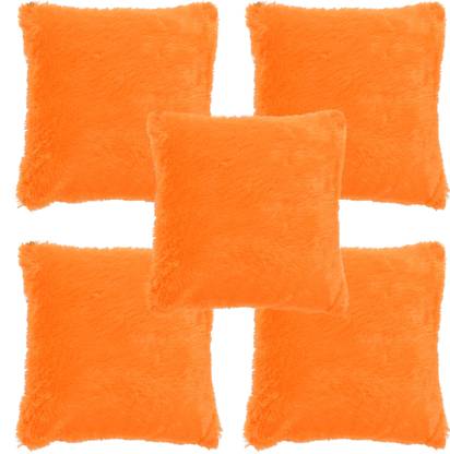 DECOR VATIKA Fur Cushions Cover