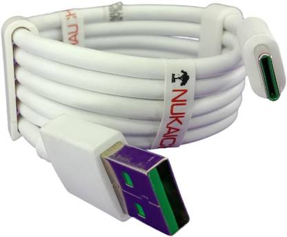 NUKAICHAU USB Type C Cable 6.5 A 1.13 m Copper Braiding Xiaomi Mi Note 10 | Xiaomi Poco M2 Pro | Xiaomi Redmi Note 7 pro