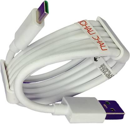 NUKAICHAU USB Type C Cable 3 A 0.77 m Copper Braiding Original 20W FAST CHARGING