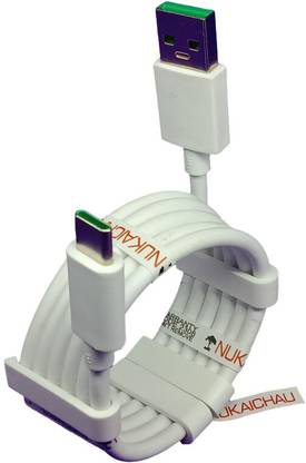 NUKAICHAU USB Type C Cable 2 A 1.03 m Copper Braiding 6A Data Cable Type C