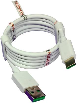 NUKAICHAU USB Type C Cable 6.5 A 1.00012 m Copper Braiding 30W 6Amp Oneplus Wrap/Dash Fast Type C Data Cable