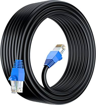 Techy-tech LAN Cable 3 m 3 Meter LAN Cable CAT6 Ethernet Cable RJ45 LAN Wire High Speed Patch Cable