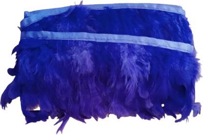 SHYAM blue feather lace (9 m)(width 2.5) Dress