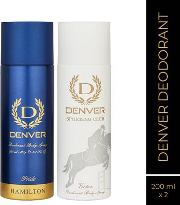 DENVER Pride & Sporting Club Victor Long Lasting Deodorant Spray  -  For Men