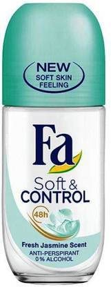 FA Soft & Control 48h Fresh Jasmine Scent Anti-Perspirant Roll on Deodorant Roll-on  -  For Women