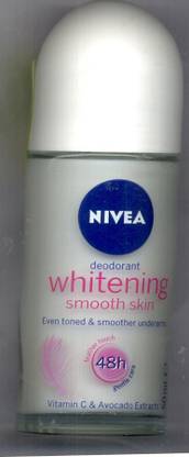 NIVEA Whitening Smooth Skin Deodorant Roll-on  -  For Women