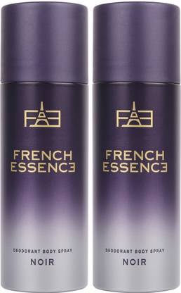 FRENCH ESSENCE Luxury Noir Deo Body Spray With Long Lasting Fragrance (150 ML Each) Deodorant Spray  -  For Men