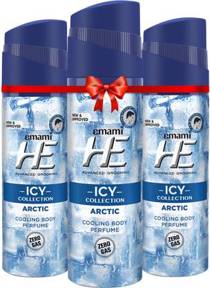 HE Arctic | 120 ML Each Deodorant Spray  -  For Men