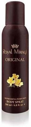 ROYAL MIRAGE ORIGINAL BODY SPRAY DEODORENT Body Spray - For Men & Women