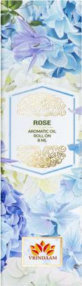 Vrindaam Rose Aromatic Body Roll On(8ml) Deodorant Roll-on  -  For Men & Women