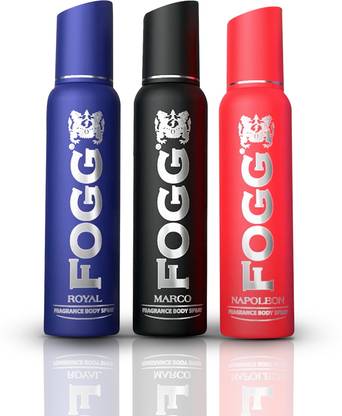FOGG Royal, Marco & Napoleon No Gas Deodorant Body Spray for Men Body Spray  -  For Men