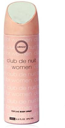 ARMAF club de nut Deodorant Spray - For Women