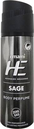 HE Sage Perfume Body Spray  -  For Men