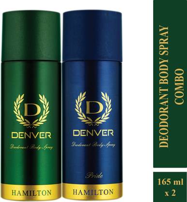 DENVER deo Combo Deodorant Spray  -  For Men